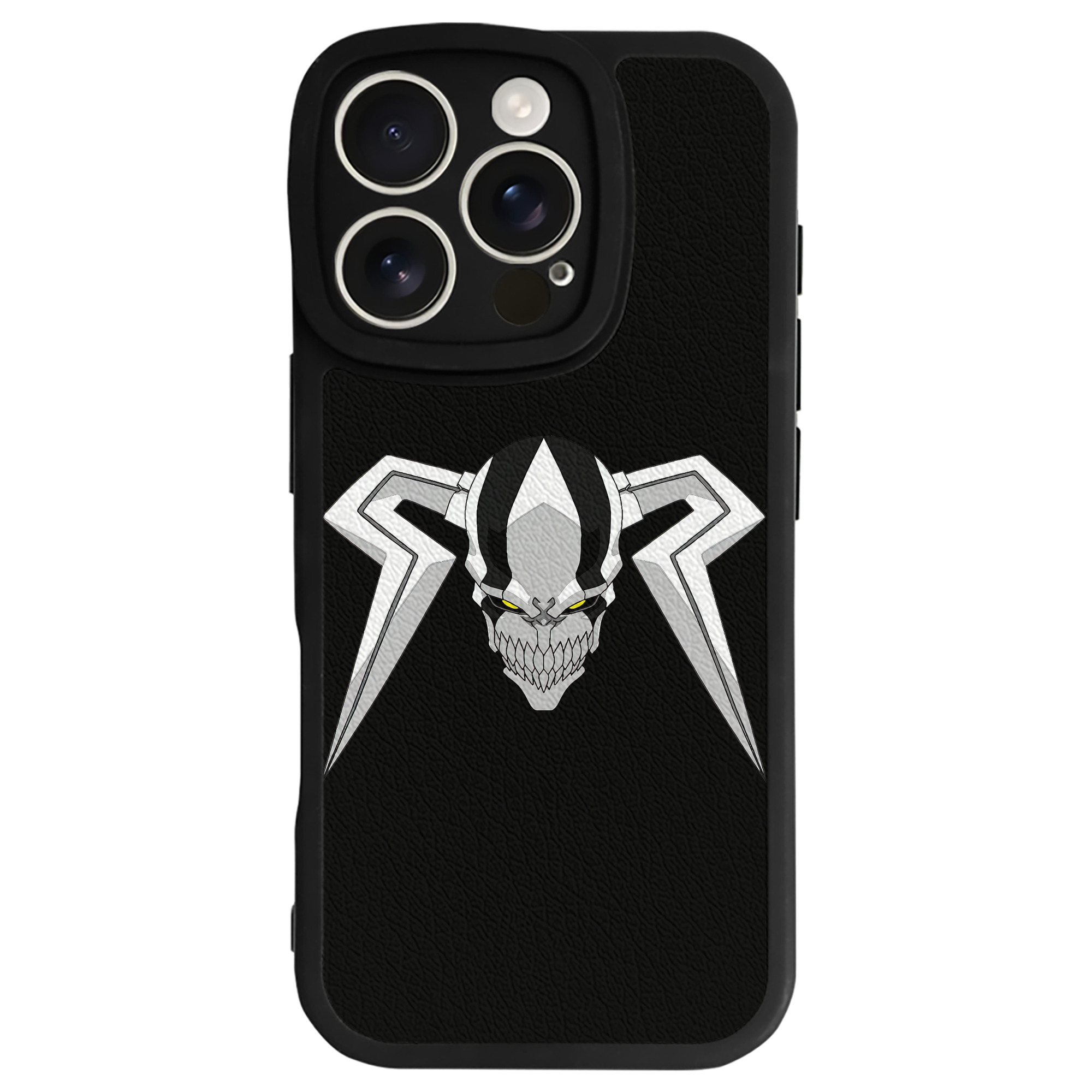 ブリーチ 黒崎一護（くろさき いちご）BLEACH Kurosaki Ichigo 【iPhone 16シリーズ対応】シリコンスマホケース（レザー調） 材質：シリコン